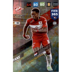Quincy Promes Fans Favourite Spartak Moskva 319 FIFA 365 Adrenalyn XL 2018