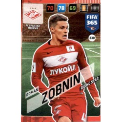 Roman Zobnin Rising Star Spartak Moskva 330 FIFA 365 Adrenalyn XL 2018
