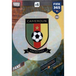 Escudo Cameroon 352 FIFA 365 Adrenalyn XL 2018