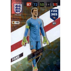 Joe Hart Fans Favourite England 371 FIFA 365 Adrenalyn XL 2018