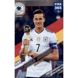 Julian Draxler Milestone Germany 393 FIFA 365 Adrenalyn XL 2018
