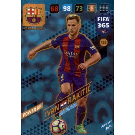 Ivan Rakitić Key Player Barcelona 425 FIFA 365 Adrenalyn XL 2018