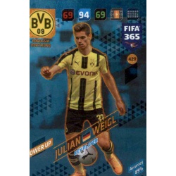 Julian Weigl Key Player Borussia Dortmund 429 FIFA 365 Adrenalyn XL 2018