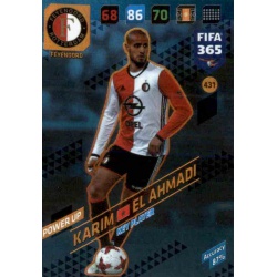 Karim El Ahmadi Key Player Feyenoord 431 FIFA 365 Adrenalyn XL 2018
