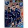 Matuidi - Verratti - Motta Midfield Engine Paris Saint-Germain 446 FIFA 365 Adrenalyn XL 2018