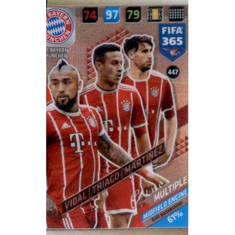 Panini FC Bayern München 2019/20 Sticker 48 Javi Martinez 