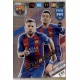 Jordi Alba - Busquets Club Country Barcelona 453 FIFA 365 Adrenalyn XL 2018