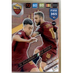 El Shaarawy - De Rossi Club Country AS Roma 457 FIFA 365 Adrenalyn XL 2018