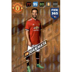 Juan Mata Limited Edition Manchester United FIFA 365 Adrenalyn XL 2018