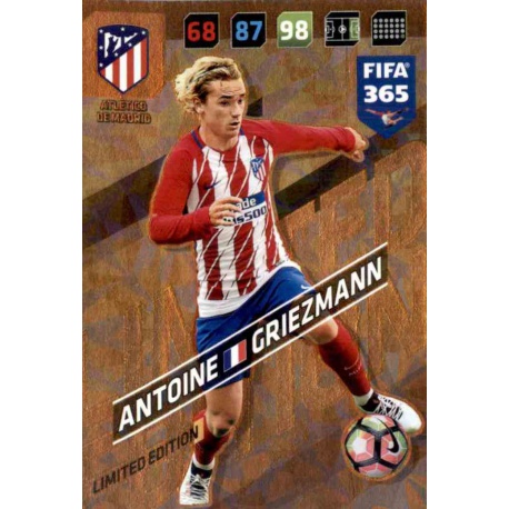 Antoine Griezmann Limited Edition Atlético Madrid FIFA 365 Adrenalyn XL 2018