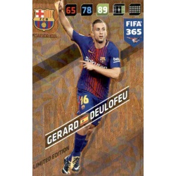 Gerard Deulofeu Limited Edition Barcelona FIFA 365 Adrenalyn XL 2018