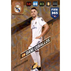 Dani Ceballos Limited Edition Real Madrid FIFA 365 Adrenalyn XL 2018