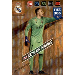 Keylor Navas Limited Edition Real Madrid FIFA 365 Adrenalyn XL 2018