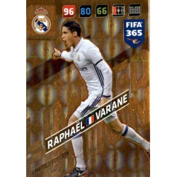 Raphaël Varane Limited Edition Real Madrid FIFA 365 Adrenalyn XL 2018