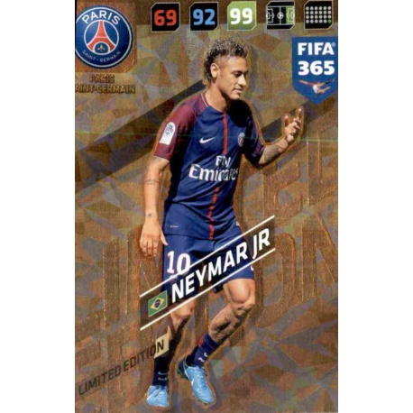 Neymar Jr. Limited Edition Paris Saint-Germain FIFA 365 Adrenalyn XL 2018