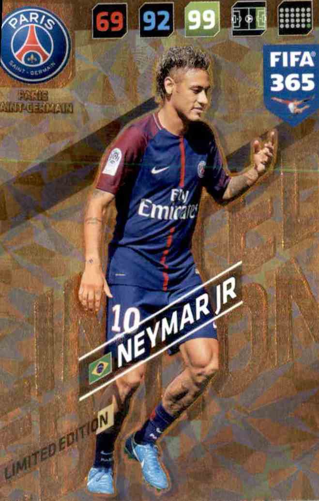 neymar jr limited edition card 2018-19 TOPPS MATCH ATTAX SUPER SQUAD main image 0