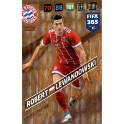 Robert Lewandowski Limited Edition Bayern München FIFA 365 Adrenalyn XL 2018