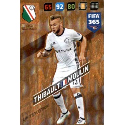 Thibault Moulin Limited Edition Legia Warszawa FIFA 365 Adrenalyn XL 2018