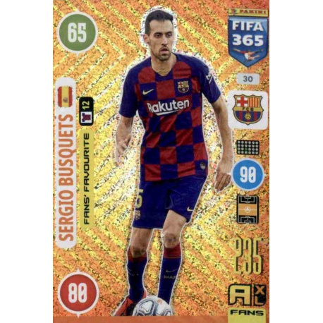 Sergio Busquets Fans Favourites 30