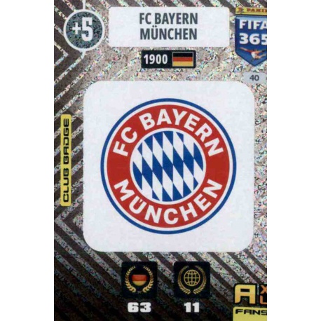 Escudo Bayern München 40