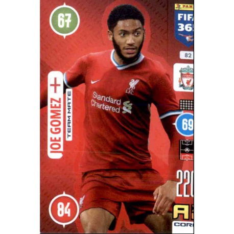 Joe Gomez Liverpool 82