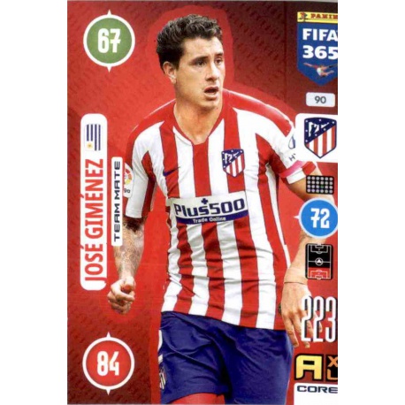 José Giménez Atlético Madrid 90