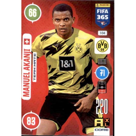 Manuel Akanji Borussia Dortmund 104