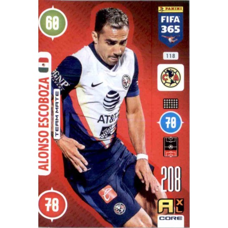 Alonso Escoboza Club América 118