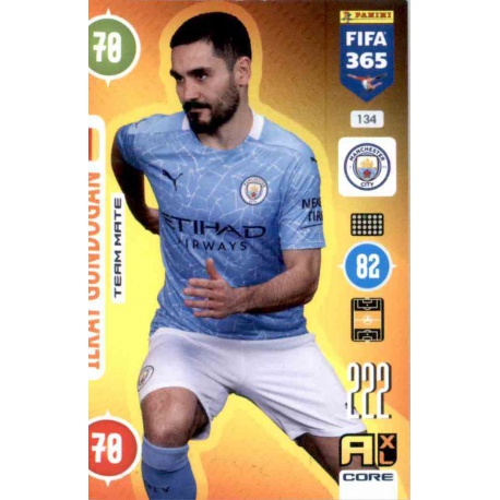 İlkay Gündoğan Manchester City 134