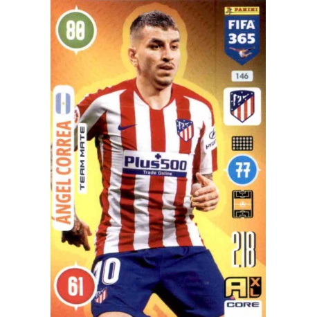 Ángel Correa Atlético Madrid 146