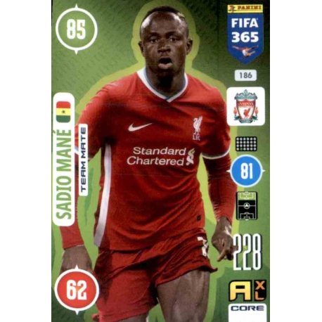 Sadio Mané Liverpool 186