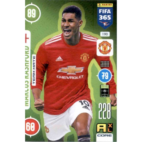 Marcus Rashford Manchester United 190