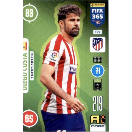 Diego Costa Atlético Madrid 192