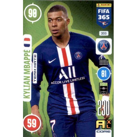 Kylian Mbappé Paris Saint-Germain 203