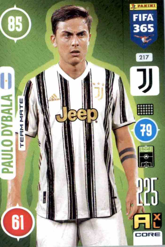 Card Adrenalyn Xl Calciatori Panini 21 Juventus N 16 Dybala Calcio 21 Collections Cartes Sportives Chickenhouse At