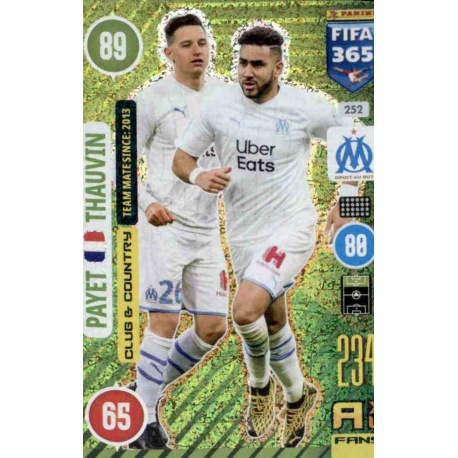 Payet - Thauvin Club & Country Olympique Marseille 252