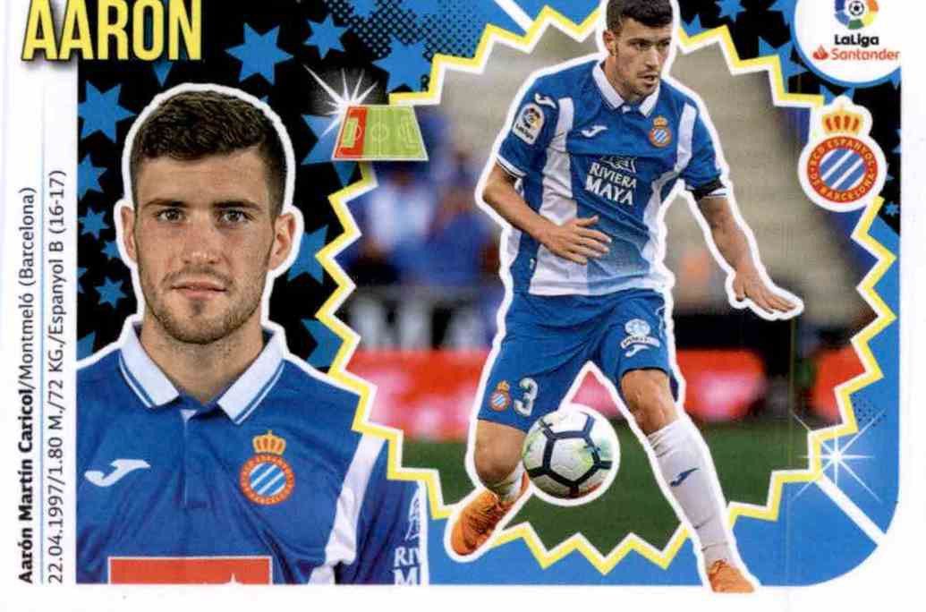 Venta Online Aarón Del Espanyol Panini 2018-19