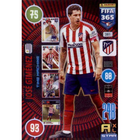 José Giménez Atlético Madrid 281