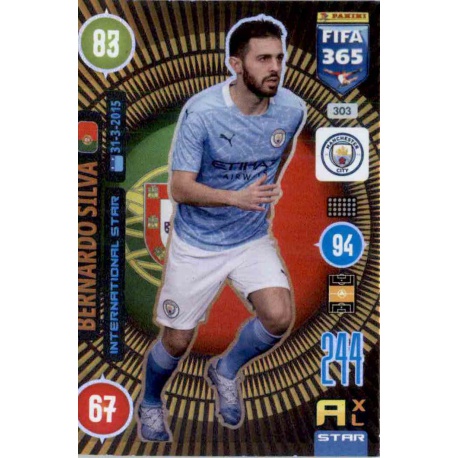 Bernardo Silva International Star Manchester City 303