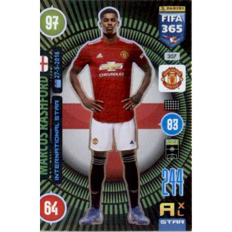 Marcus Rashford Manchester United 307