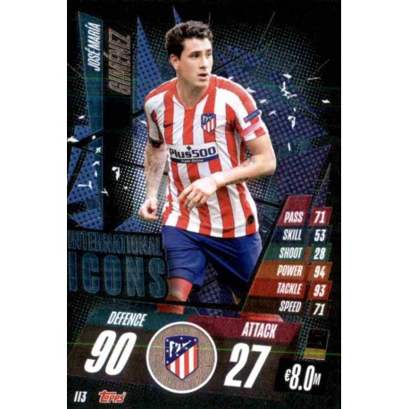 José María Giménez International Icons Atlético Madrid II3