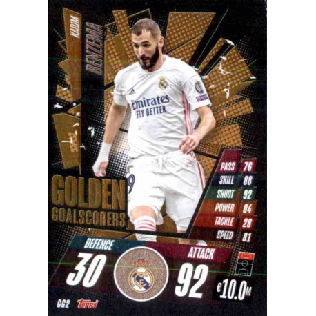 Karim Benzema Golden Goalscorers Real Madrid GG2