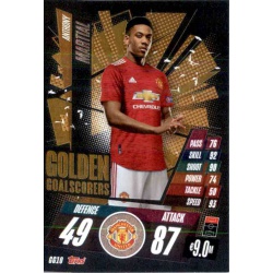 Anthony Martial Golden Goalscorers Manchester United GG10