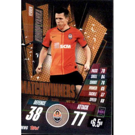 Yevhen Konoplyanka Matchwinners Shakhtar Donetsk MW6