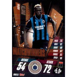 Krépin Diatta Matchwinners Club Brugge MW15