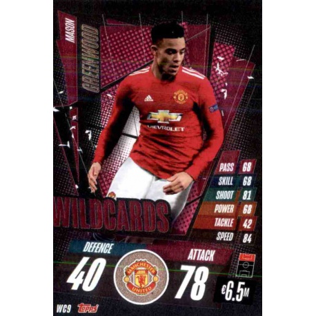 Mason Greenwood Wildcards Manchester United WC9