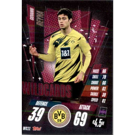 Giovanni Reyna Wildcards Borussia Dortmund WC11