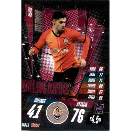 Manor Solomon Wildcards Shakhtar Donetsk WC15