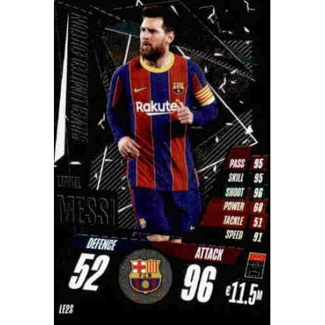 Lionel Messi Limited Edition Silver Barcelona LE2S