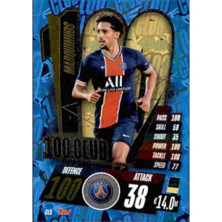 Marquinhos 100 Club PSG CL5